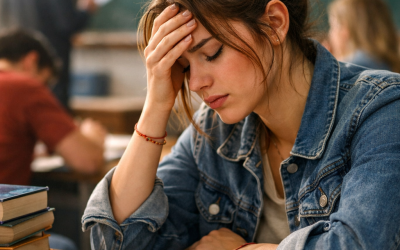 Ansia da esame: non è il voto che fa paura. È quello che senti su di te